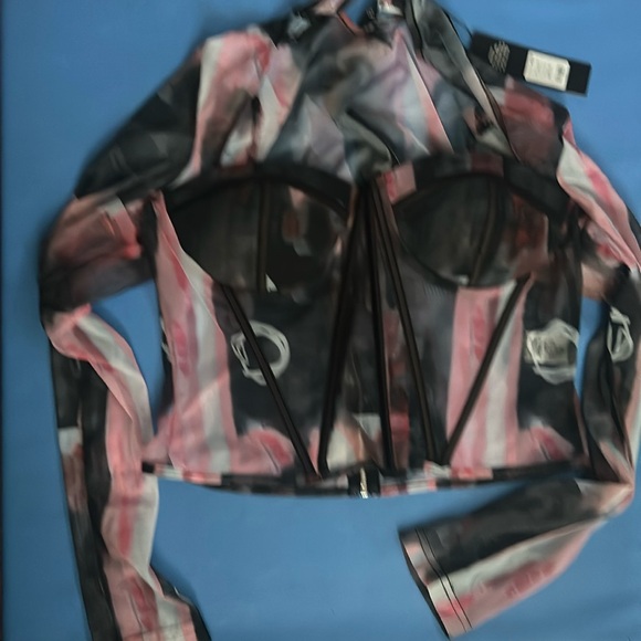 Multicolored blouse, XL - Picture 1 of 3